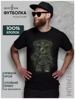 Футболка размер XXXL, черный