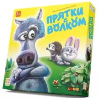 Прятки с волком. Настольная игра. Развивающая игра на мышление и счёт для детей от 3 лет. Стиль Жизни