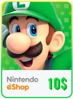 Карта оплаты Nintendo eShop на 10 USD