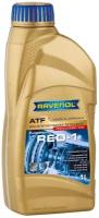 Масло трансмиссионное atf red-1 1л (синтетика+пао) Ravenol 1211117001