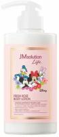 JMSolution Лосьон для тела с экстрактом розы LIFE DISNEY FRESH ROSE BODY LOTION, 500 мл