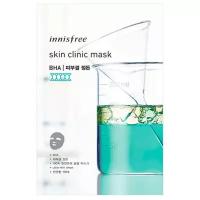 Innisfree листовая маска Skin Clinic Mask BHA с салициловой кислотой