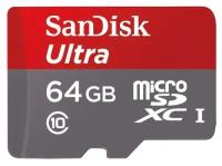 Карта памяти SanDisk Ultra 64GB UHS-I