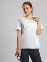 Блуза медицинская женская Афина, белый, р-р 42