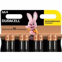 Элемент питания Duracell Basic LR6-8BL AA бл 8