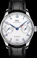 Наручные часы IWC, серебряный, черный