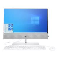 23.8" Моноблок HP Pavilion 24-k0013ur 14Q34EA, 1920x1080, 10300T 3 ГГц, RAM 4 ГБ, SSD 256 ГБ, Intel UHD Graphics 630, Windows 10 Home, белый