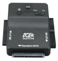 AGESTAR Адаптер-переходник для HDD AgeStar 3FBCP1 IDE SATA IDE пластик черный 2.5" 3.5"