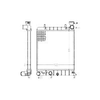 Радиатор MILES для а/м HYUNDAI ACCENT с 2000 г.в