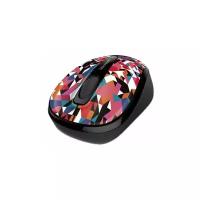 Беспроводная компактная мышь Microsoft Wireless Mobile Mouse 3500 Limited Edition Geo Prism Black USB