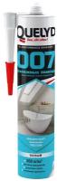 QUELYD 007 Клей-герметик для влажных помещений белый 460 г