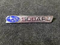 Шильдик (логотип) Subaru XL 9x1.5 см металлический/для автоковриков/сумок/папок