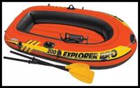 Надувная лодка Intex Explorer Pro 200 196х102х33 см 58357