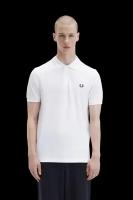 Мужское поло FRED PERRY, Цвет: Белый, Размер: XXL