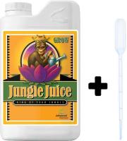 Набор Advanced Nutrients Jungle Juice Grow 1л + пипетка-дозатор, удобрение для растений, на стадию цветения