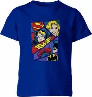Детская футболка «комиксы, бетмен, Бэтвумен, марвел, постер» (128, синий)