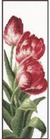 Набор для вышивания Палитра Тюльпаны, 13х35 см (палитра.01.008)