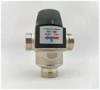Термостатический трехходовой смесительный клапан 1" НР 35-60°C / Kvs 4,5 ViEiR арт. VR201