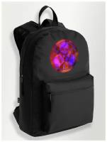 Черный школьный рюкзак с DTF печатью Музыка 30 seconds to mars (30 минут до марса, Рок) -1030