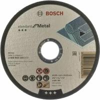 Круг отрезной по металлу Standard (125x1.6х22.2 мм) Bosch 2.608.603.165