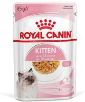 ROYAL CANIN 85гр для котят Киттен 4-х - 12-х мес (желе)(пауч)