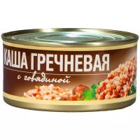 Рузком Каша гречневая с говядиной, 325 г