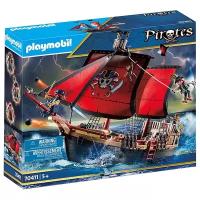 Набор с элементами конструктора Playmobil Pirates 70411 Боевой корабль Мертвого черепа