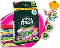 Стиральный порошок Master Fresh Color, с энзимами, 9 кг