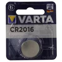 Батарейка CR2016 литиевая VARTA CR2016 3V 1 шт