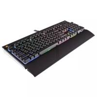 Игровая клавиатура Corsair STRAFE RGB Cherry MX Silent Black USB