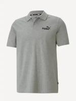 Футболка-поло PUMA/58667403/ESS Pique Polo/серый/XXL