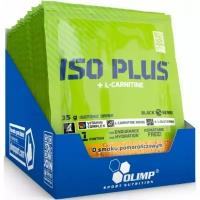 Изотоник Изо Плюс в порошке Olimp Sport Nutrition Iso Plus - 20 пакетиков-саше по 35 грамм, Лимон