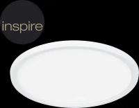 Светильник настенно-потолочный светодиодный влагозащищенный Inspire Lano 8.5 м² нейтральный белый свет цвет белый