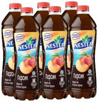 Чай Nestea черный Персик 0.5 л. ПЭТ упаковка 6 штук