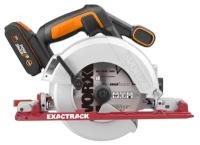 Дисковая пила WORX WX530.9 20V 165мм аккумуляторная без батареи и зарядки