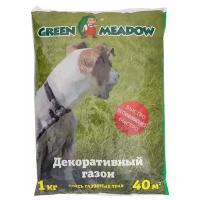 Смесь семян GREEN MEADOW Быстро восстанавливающийся декоративный газон, 1 кг