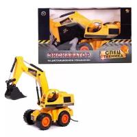 Экскаватор ABtoys C-00376, 33 см, желтый