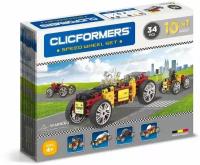 Развивающий конструктор CLICFORMERS Speed Wheel Set 34 детали 803001