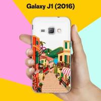 Силиконовый чехол на Samsung Galaxy J1 (2016) Город 20 / для Самсунг Галакси Джей 1 (2016)