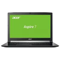 Ноутбук Acer ASPIRE 7 A717-72G-54W4 (1920x1080, Intel Core i5 2.3 ГГц, RAM 8 ГБ, HDD 1000 ГБ, GeForce GTX 1050, Linux)