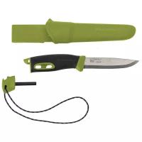 Morakniv Нож Moraknive Companion Spark S с огнивом green, нержавеющая сталь