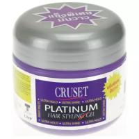 CRUSET гель для укладки Platinum Hair Styling Gel, экстрасильная фиксация