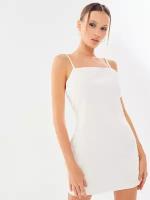 Платье сарафан Pure женское мини хлопок, цвет белый, размер S