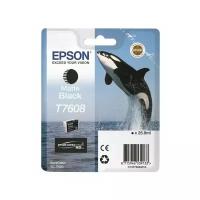 Картридж Epson T7608 Matte Black/Матовый Черный