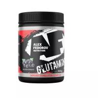 Глютамин Glutamine +ISC, Alex Fedorov Nutrition, черная смородина, 300 гр