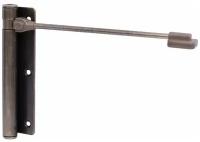 Дверной доводчик ALDEGHI LUIGI SPA левый, 170х39х225, цвет: матовая античная бронза, к-т: 1 шт + ключ с декоративными шурупами 114OS170S