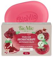 Натуральное мыло Biomio Bio-Soap Aromatherapy Гранат и базилик, 90 г