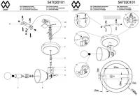 Светильник поворотный спот Mw light 547020101 Ринген