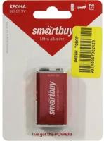 Батарейка Smartbuy Ultra Alkaline 6LR61/1B