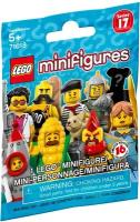 Конструктор LEGO Collectable Minifigures 71018 Серия 17, случайная минифигурка